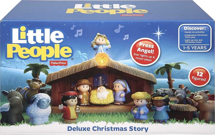 Actual product image Fisher-Price Little People Christmas Crib