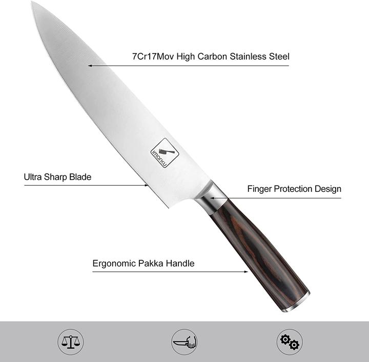 Produktbild Imarku Profi Küchenmesser, 8-inch (20.30 cm)