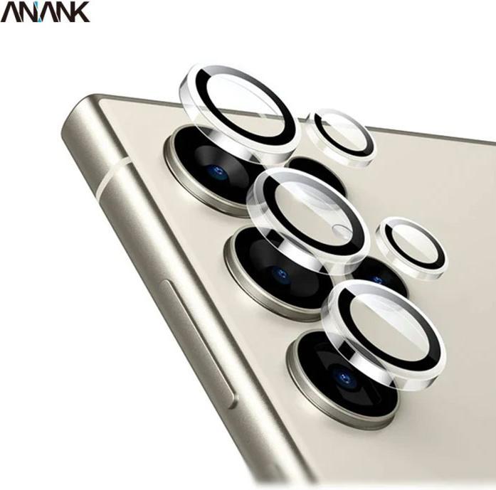 Immagine prodotto Anank Samsung Galaxy S25 Ultra - fotocamera posteriore in vetro blindato - trasparente singolo - (99AR + (1 Pezzo/i, Samsung Galaxy S25 Ultra)