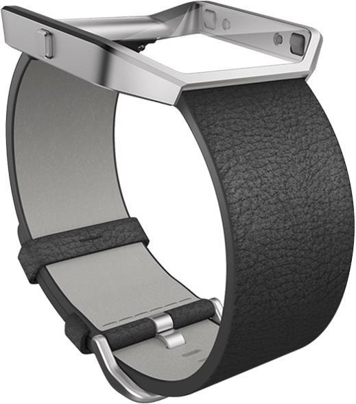 Produktbild Fitbit Blaze Lederarmband mit Rahmen (Echtleder, Blaze)