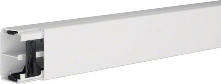 Actual product image Hager Installation trunking LF with partition wall, 40 x 57 x 2000 mm, traffic white (200 cm)