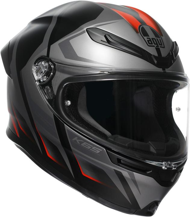 Black-grey-red