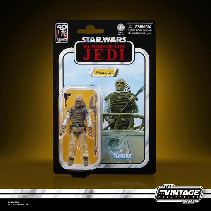 Produktbild Hasbro Star Wars Episode VI 40th Anniversary Vintage Collection figurine Weequay 10 cm
