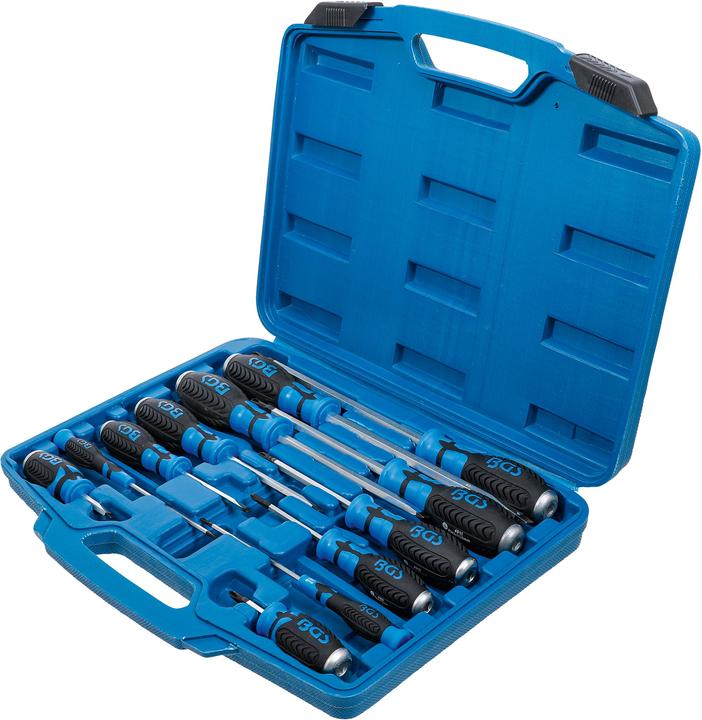 Image du produit BGS Jeu de tournevis carré femelle 6,3 mm (1/4") 12 pièces (Carré intérieur)