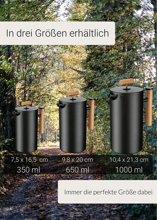 Produktbild Rhinowares Thermo French Press, 1L (1 l)