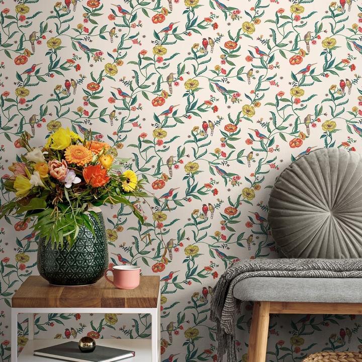 Actual product image Cath Kidston Birds Wallpaper (53 x 1000 cm)