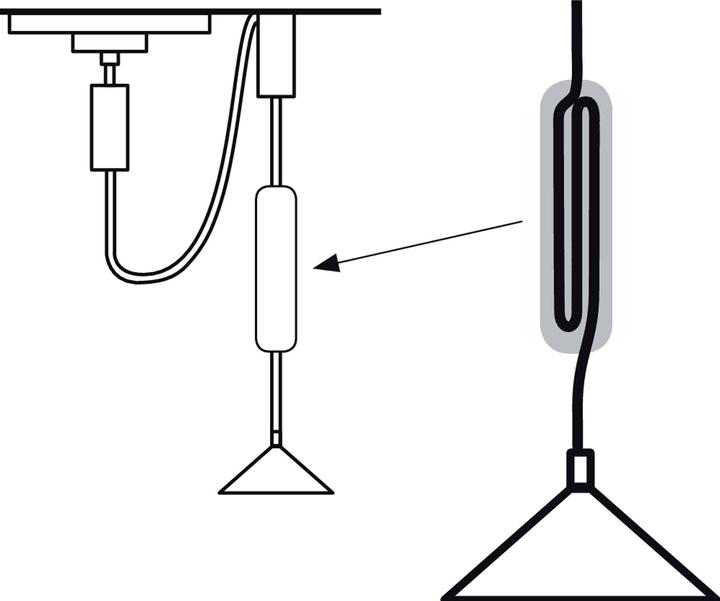Image du produit Paulmann URail Gaine de câble pour suspension