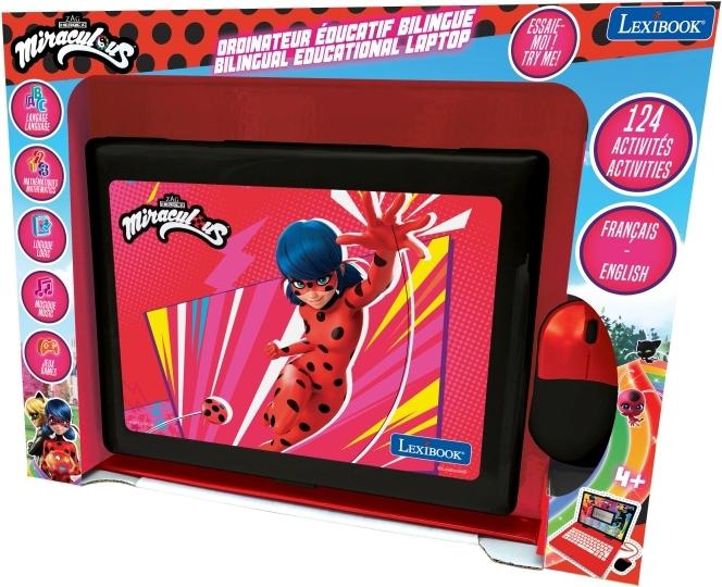 Image du produit Lexibook Ordinateur éducatif Miraculous (Français, Anglais)
