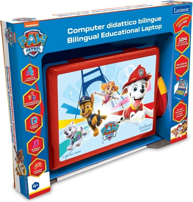 Actual product image Lexibook Paw Patrol Learning Computer (Italian, English)