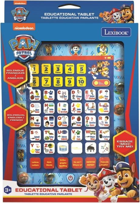 Image du produit Lexibook Paw Patrol Tablette éducative bilingue anglais/français (Anglais, Français)
