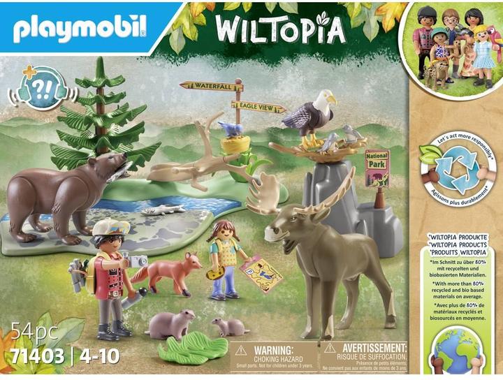 Produktbild Playmobil Abstecher zu den Tieren Nordamerikas (71403, Playmobil Wiltopia)