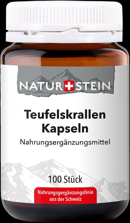 Naturstein Teufelskrallen (100 Stück, Kapseln, 149 g)
