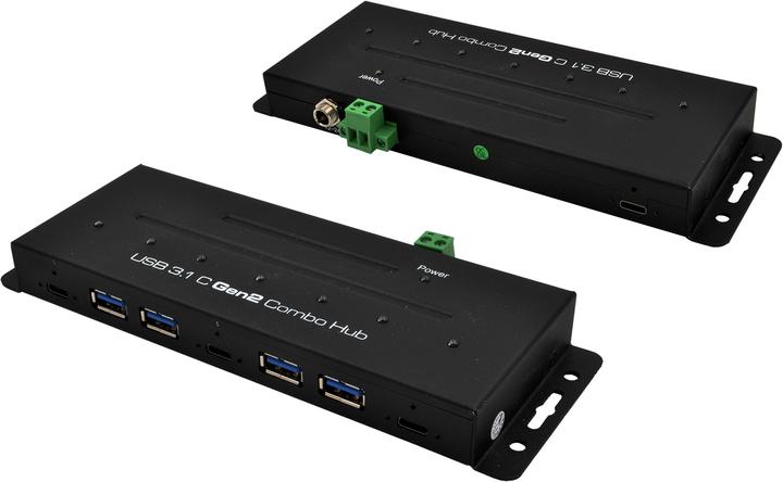Exsys EX-1247HMVS (USB-C, 7 Ports)
