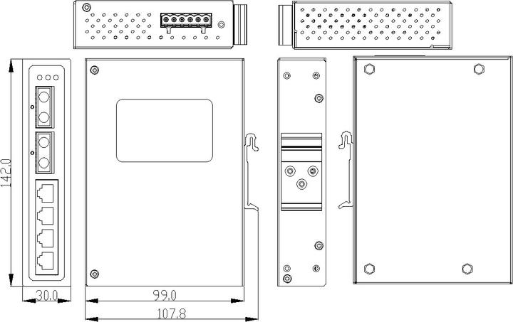 Actual product image Exsys EX-6203, Bluetooth adapter (6 Ports)