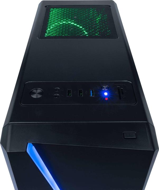 Actual product image Captiva PC Advanced Gaming R85-985 TFT Bundle (Ryzen 5 5500/RTX4060 Ti 8GB GDDR6/SSD 1TB/32GB/WLAN/w/o OS) (AMD Ryzen 5 5500, 32 GB, 1000 GB, GeForce RTX 4060 Ti)