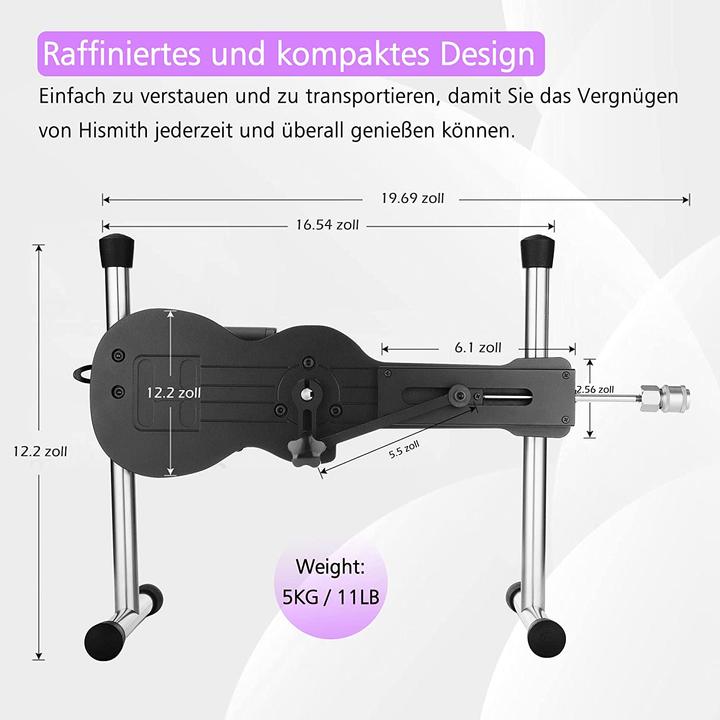 Actual product image HiSmith Mini Sex Machine, App
