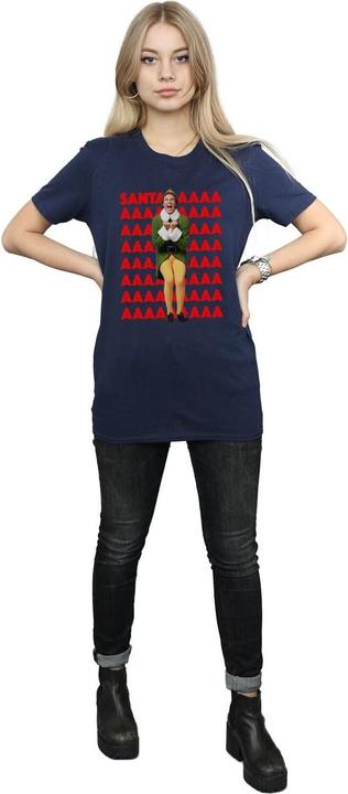 Produktbild Elf Buddy Santa Scream TShirt (XXL)