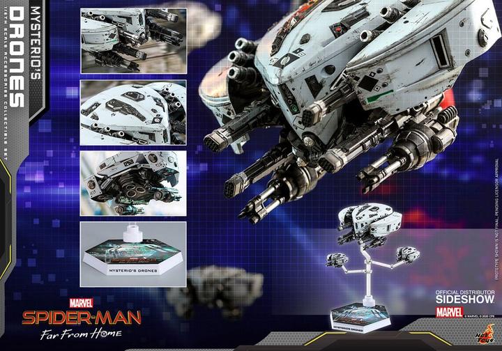 Immagine prodotto Hot Toys Spider-Man: Far From Home "I droni di Mysterio" 1/6 Set di accessori