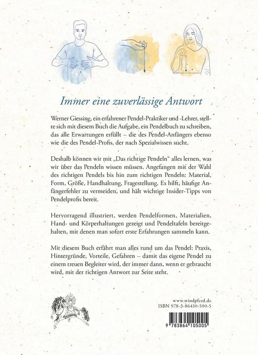 Actual product image Das richtige Pendeln (German, Werner, Giessing, 2024)