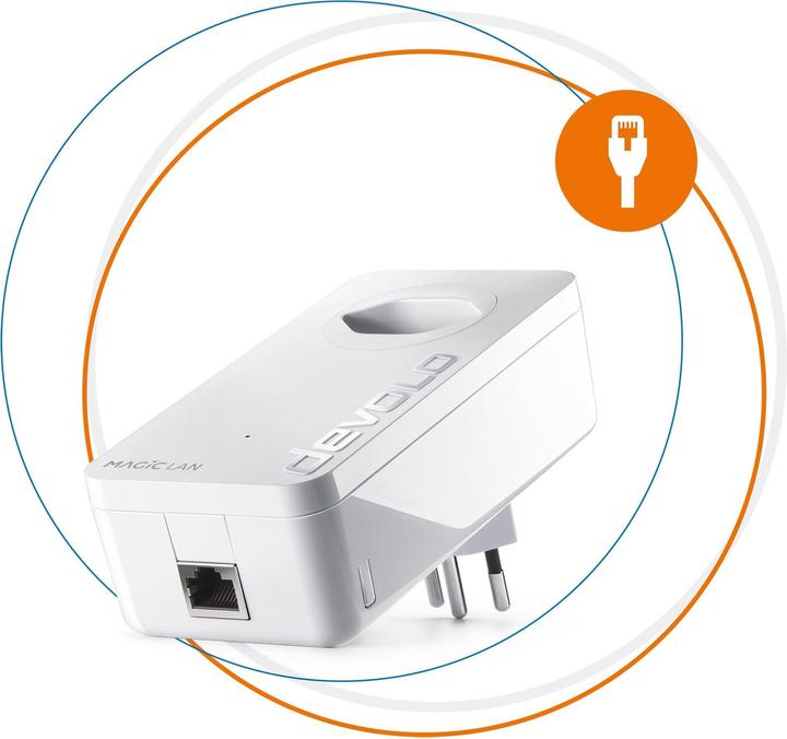 Produktbild Devolo Magic 2 LAN Erweiterung 1-1-1 (2400 Mbit/s)
