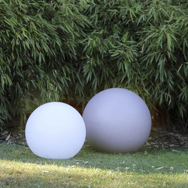 Productafbeelding 8 seasons design SOLAR Shining Globe 40 cm Deco Lamp, Wit (410 lm, IP44)