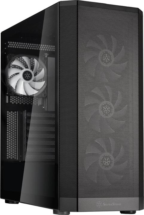 Actual product image Silverstone SST-FA514X-BG - FARA High Airflow ATX Mid-Tower gaming chassis with dual radiator suppor (ATX, mATX, Mini-ITX)