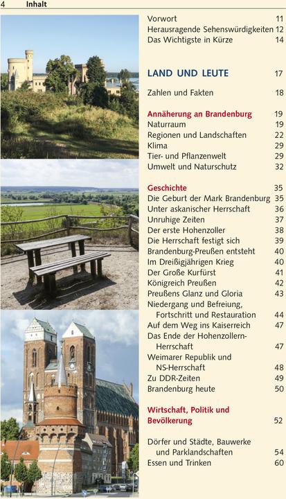 Produktbild Reiseführer Brandenburg