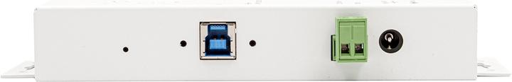 Actual product image Exsys USB 3.2 HUB 7-Port Gen1 White HUB (USB-B, 7 Ports)