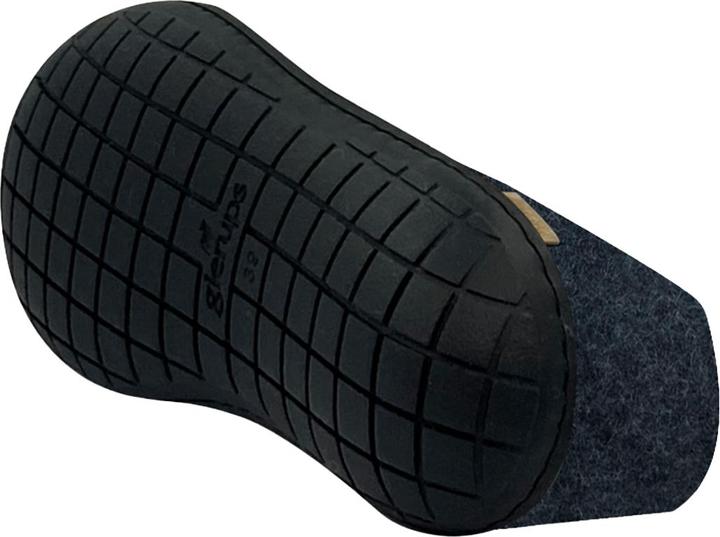 Immagine prodotto Glerups Pantofola nera con suola in gomma naturale (37)