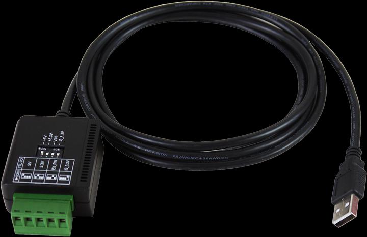 Produktbild Exsys GmbH USB 2.0 zu 1S Seriell RS-232 TTL/CMOS mit 15KV Überspannungs-Schutz und 2.5KV Opto Isolation (F (1.80 m, Industriekabel)