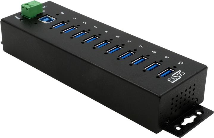 Actual product image Exsys Ex-1110hmvs (USB-B, 10 Ports)