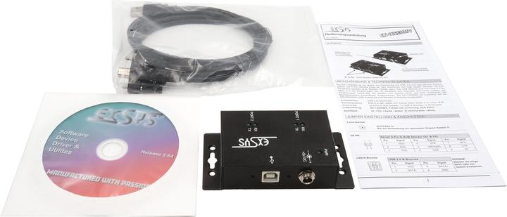 Produktbild Exsys EX-1332HMV, USB2.0 zu 2xSeriell RS232