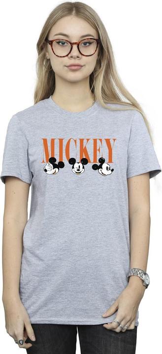 Immagine prodotto Disney Mickey Mouse Faces Maglietta Ampia Donna (XXL)