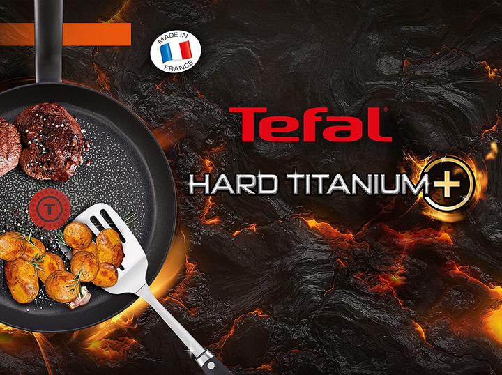 Actual product image Tefal C69506 Hard Titanium Plus, 28 cm, frying pan (28 cm, Frying pan)