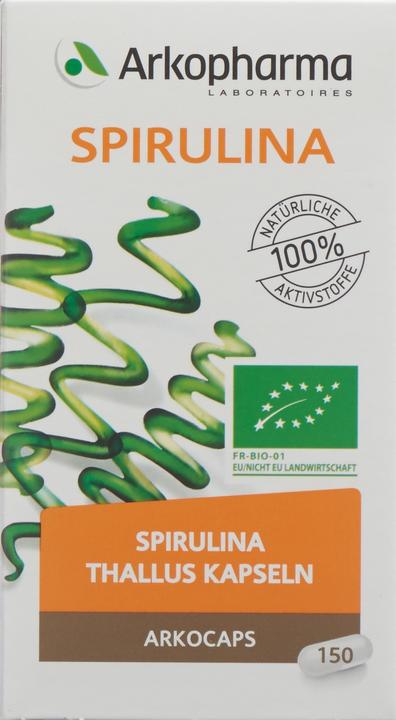 Produktbild Arkopharma Bio Spirulina (150 Stück, Kapseln, 116 g)