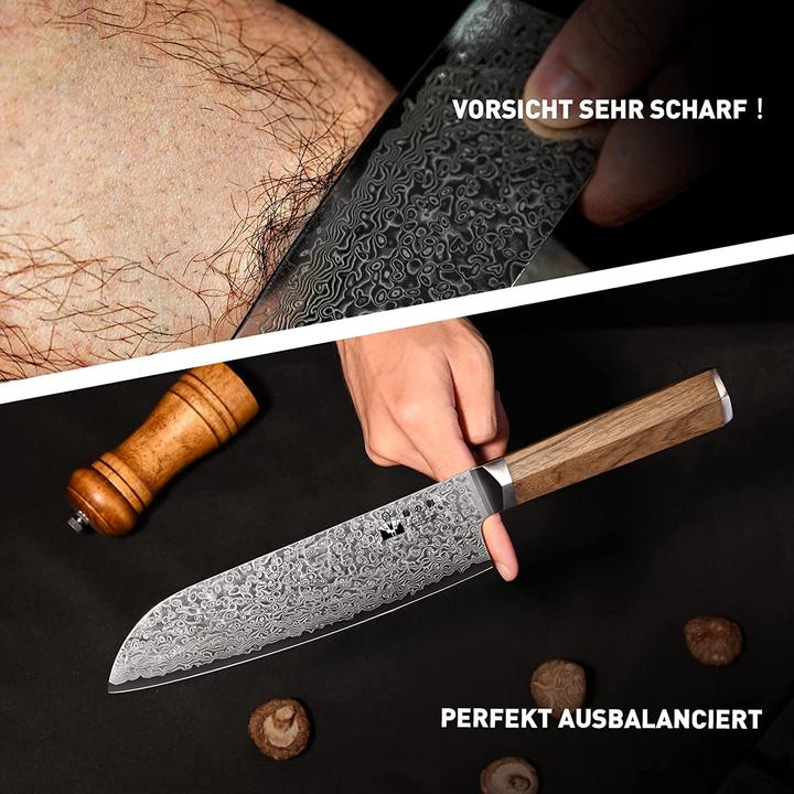 Produktbild Fujini Tea 18cm Santoku Messer (18 cm)