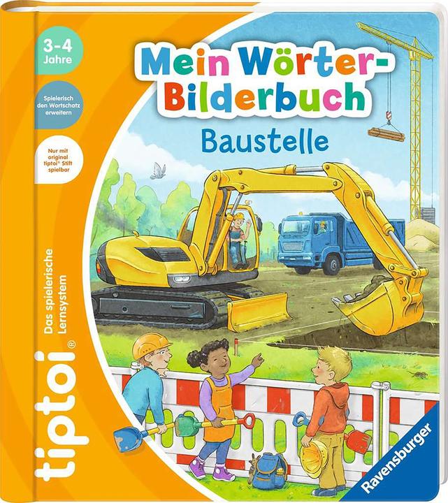 Produktbild tiptoi Mein Wörter-Bilderbuch - Baustelle (Deutsch, Stefan Richter, Sandra Grimm, 2023)