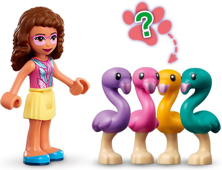 Actual product image LEGO Olivia's Flamingo Cube (41662, LEGO Friends)