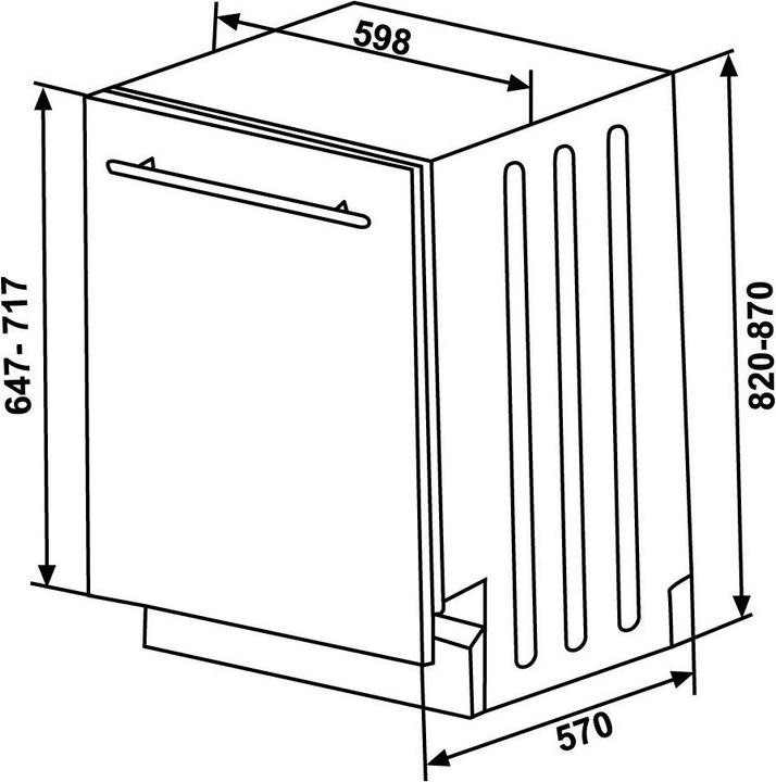 Actual product image Sharp QW-NI25I44BX-DE