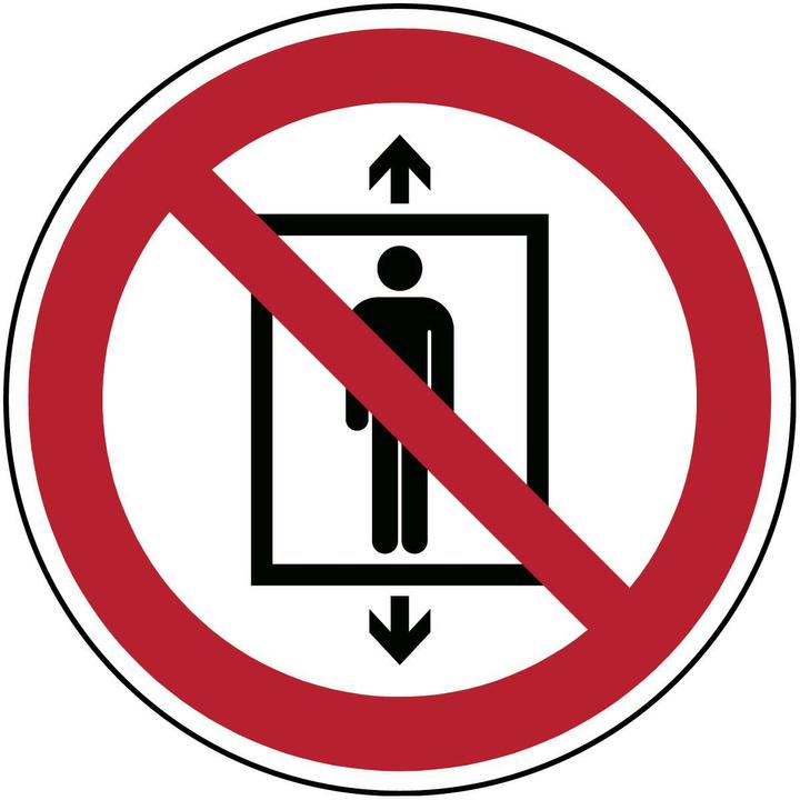 Image du produit Brady Panneau de sécurité ISO - Transport de personnes interdit