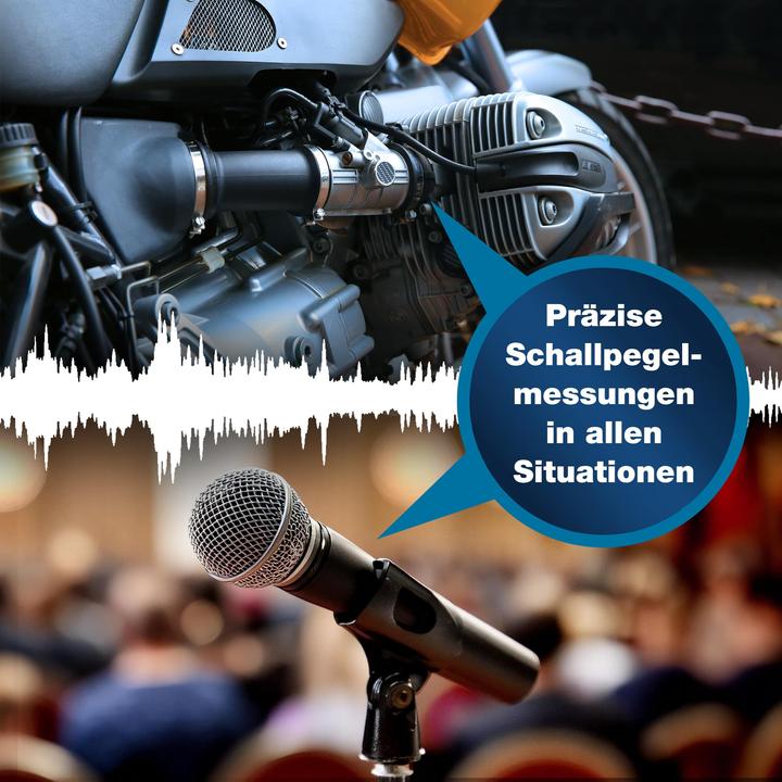 Produktbild Peaktech P 8005 Schallpegelmessgerät