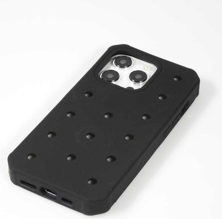 Actual product image PhoneLook Cover Thick silicone cover with holes for stick-on stickers (Apple iPhone 14 Pro)