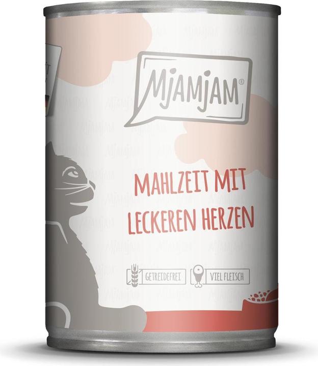 Produktbild Mjamjam Mahlzeit mit leckeren Herzen (Adult, 1 Stk., 450 g)