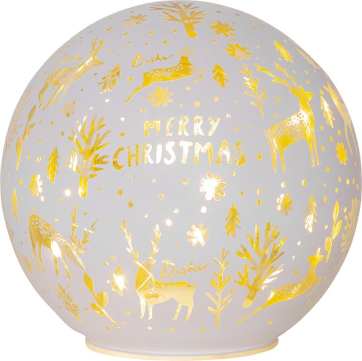 Star Trading Glas Decoration MerryX-mas