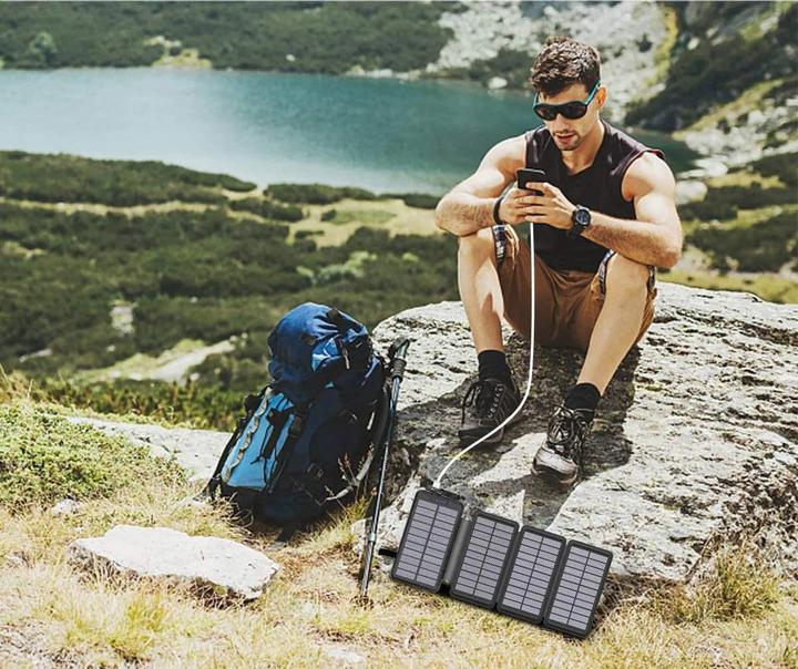 Productafbeelding Elzle Solar PowerBank, zwart (26800 mAh)