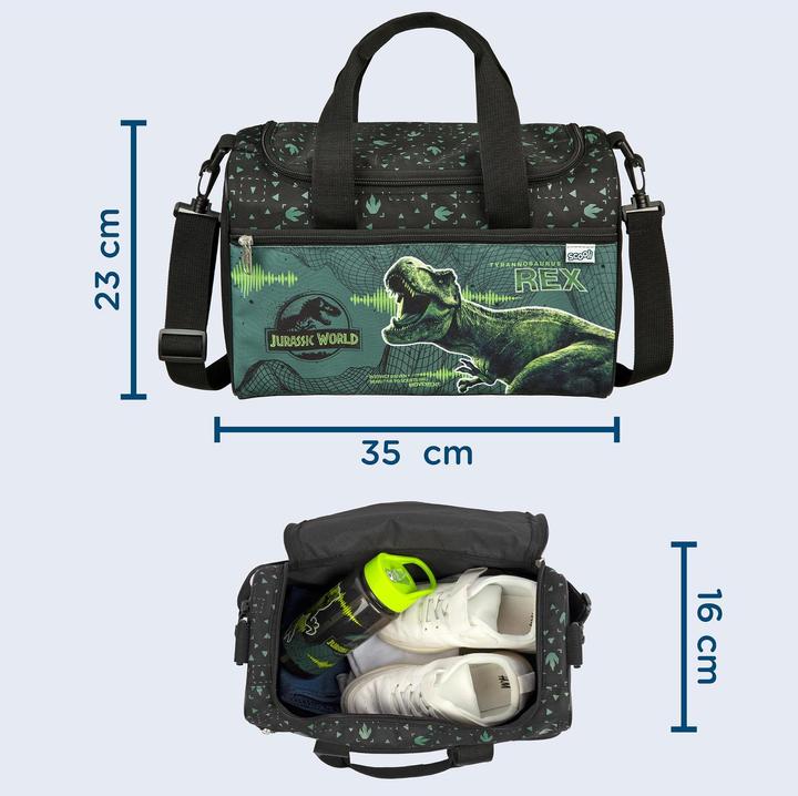 Immagine prodotto Scooli Borsa da palestra Jurassic World da 8 litri (8 l)