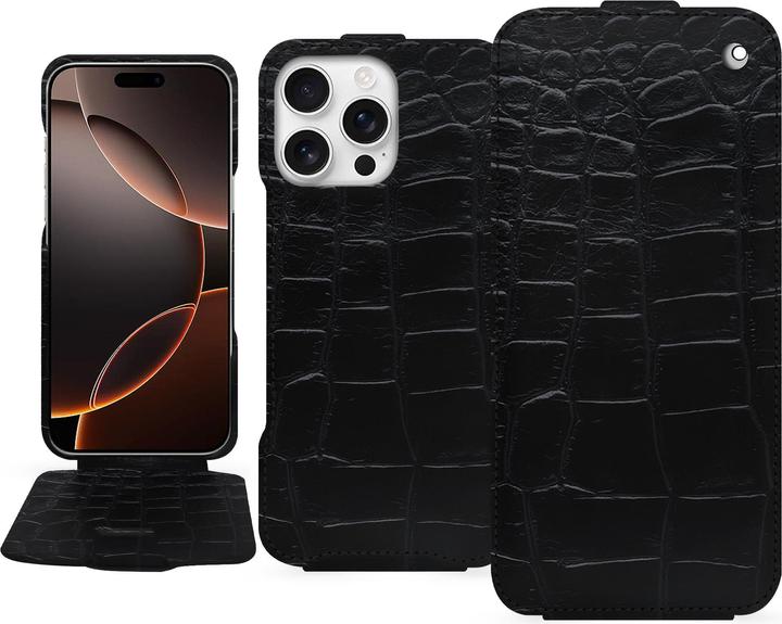 Immagine prodotto Noreve Rivestimento in pelle verticale (Apple iPhone 16 Pro)