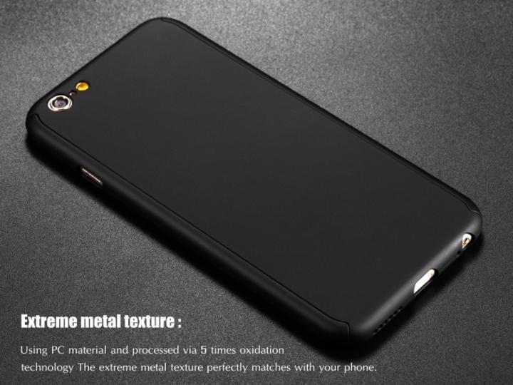 Produktbild Floveme 360 Grad Panzerglas Case iPhone 6/6S Rundumschutz (1 Stück, Apple iPhone 6s)