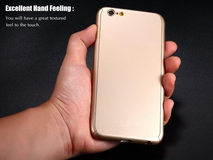 Actual product image Floveme 360 degree bulletproof glass case iPhone 6/6S all-round protection (1 Piece, Apple iPhone 6s)