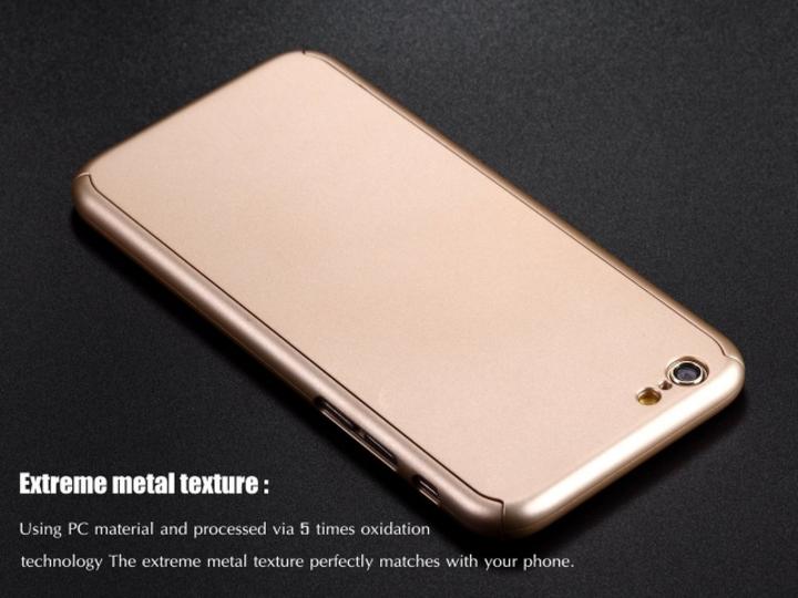 Actual product image Floveme 360 degree bulletproof glass case iPhone 6/6S all-round protection (1 Piece, Apple iPhone 6s)